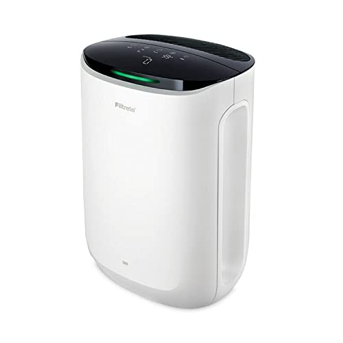 Filtrete Smart Air Purifier & Air Quality Monitor Medium Room FAP-SC02N - White - Like New