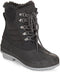 Khombu Women's Kathleen Waterproof Boot Mid Calf Black/Gray Size 9 - Brand New