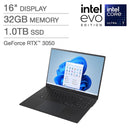 LG GRAM PRO 16 WQXGA+, ULTRA 7 155H 32GB 1TB SSD, 3050, 16Z90SP-A.ADB8U1 - BLACK - Like New