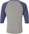 Anvil 6755 Adult Tri-Blend 3/4-Sleeve Raglan Tee New