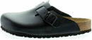 BIRKENSTOCK BOSTON, UNISEX ADULTS' CLOGS - SIZE: MEN 9 WOMEN 11 - BLACK - Like New