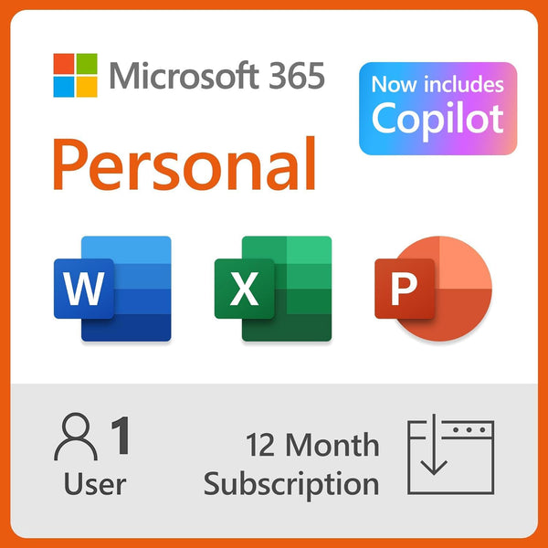 Microsoft 365 Personal 12-Month Subscription 1 person - US ONLY - [Digital Delivery]