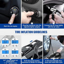 VARSK 4-in-1 Car Vacuum Cleaner High Power, Tire Inflator Portable Car Vacuum - Like New