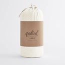 Linen Market 3 Piece Ivory Quilt King Size Bed Set - B07678MR1J - NEW - Brand New