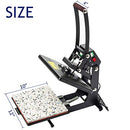 Display4top 12 x 10 Digital Heat Press T Shirt Machine B07Q1GBQQ1 - Gray - Brand New