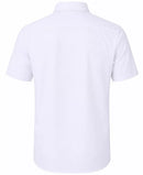 JAMES TAILOR MEN'S SLIM-FIT STRETCH DRESS SHIRT - SIZE: MEN L - WHITE - Brand New