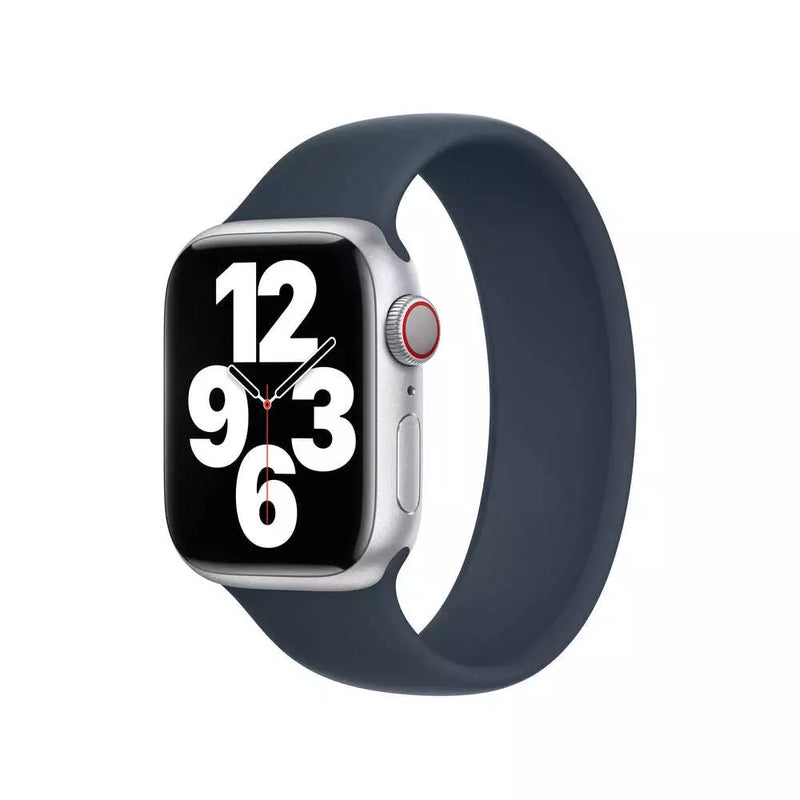 APPLE WATCH SOLO LOOP 41MM - SIZE 4 - STORM BLUE - Like New
