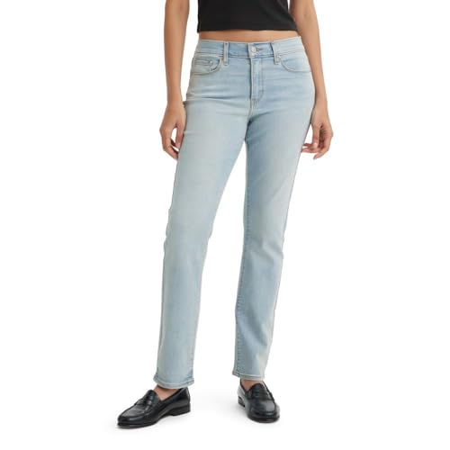 Levi's Women's Classic Straight Jeans Indigo Imagined & Destroyed 28x30 - Brand New