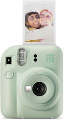 FUJIFILM INSTAX MINI 12 INSTANT CAMERA - MINT GREEN - Like New