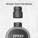 MSI EZGO NACS, 40A/9.6KW, LEVEL 1/2 CHARGER, MS-C808-40A - GRAY - Like New