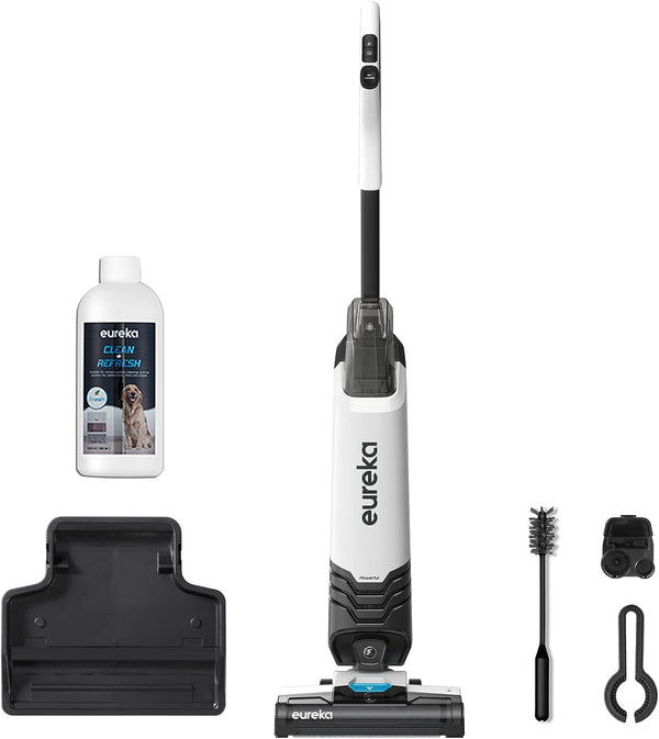 EUREKA All in One FC8 Series Wet & Dry Vacuum Cleaner and Mop Corded Black/White - Like New