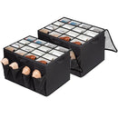STORAGEIDEAS Organizers (shoes) Fabric, Storage Box Container, 2 Pack - Black - Like New