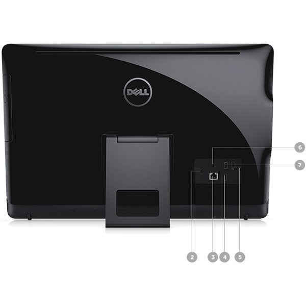 For Parts: DELL INSPIRON 3264 21.5" FHD I3-7100U 8GB 1TB HDD - BLACK - CRACKED SCREEN/LCD