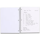 MEAD SPIRAL NOTEBOOK, 1 SUBJECT, WIDE RULED PAPER, 70 SHEETS (05510AC5) - GREEN - Brand New