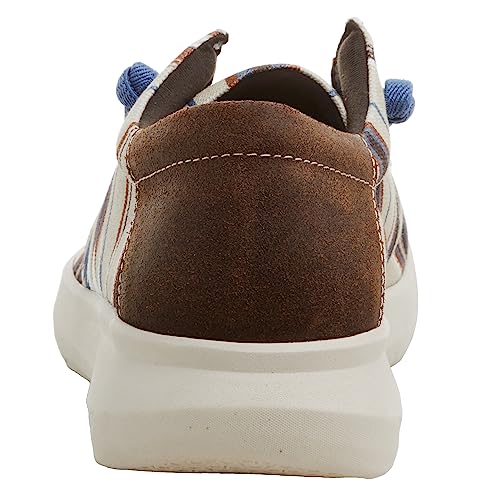 10046947 ARIAT MEN'S HILO STRETCH SNEAKER TAN SIZE 9.5 - Like New