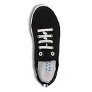 10011625 VIONIC WOMEN'S BEACH PISMO SNEAKER BLACK CANVAS SIZE - Scratch & Dent