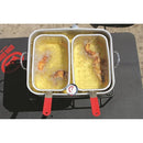 KING KOOKER PROPANE OUTDOOR COOKER WITH ALUMINUM PAN 1618 - MULTICOLOR - Like New
