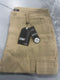 START FLEX COMFORT PANTS CARGO 4 WAY STRETCH MENS - SIZE: MEN 34 - KHAKI - Brand New