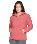 B0B9HN6XM3 Colosseum Outdoors Women's Frankie Sherpa 1/4 Jack (Rose, XX-Large) - Brand New
