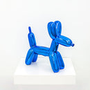 Made By Humans Balloon Sausage Dog Piggy Bank With High-Gloss Finish - Blue - Brand New