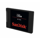 SANDISK ULTRA 3D NAND 500GB SSD SATA III 6 GB/S 2.5" /7 MM SDSSDH3-500G - BLACK - Like New