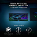 RAZER BLACKWIDOW V4 MINI HYPERSPEED WIRELESS HOT SWAPPABLE 65% KEYBOARD BLACK - Like New
