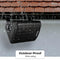 iHome Bluetooth 4-Inch 100W Weatherproof Speakers IHSI-W400BT-PR-BLK - Black - Like New