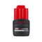 MILWAUKEE 48-11-2425 M12 REDLITHIUM HIGH OUTPUT CP 2.5AH BATTERY - RED/BLACK - Brand New
