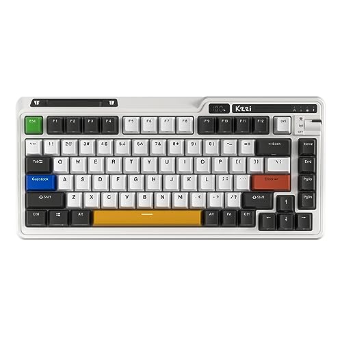 KZZI K75 PRO RGB 75% GASKET MECHANICAL SWITCHES - ARCADE GAMES - Like New