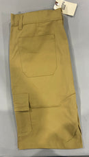 ROAMING SOUL MEN'S COTTON FLEX STRETCH CARGO SHORTS SIZE 36 - KHAKI - Brand New
