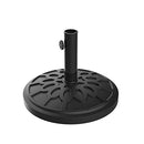 PURE GARDEN UMBRELLA BASE, 19LBS HEAVY-DUTY 50-103 - BLACK - Like New