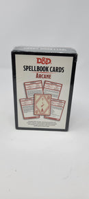 WIZARDS OF THE COAST D&D RPG: SPELLBOOK CARDS - ARCANE - Brand New
