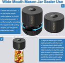 Love Moment Electric Mason Jar Vacuum Sealer Wide Regular Mouth - Scratch & Dent