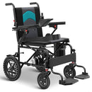 POWET ELECTRIC WHEELCHAIRS 350 LBS 1 BATTERY - BLACK/BLUE/GRAY - Like New
