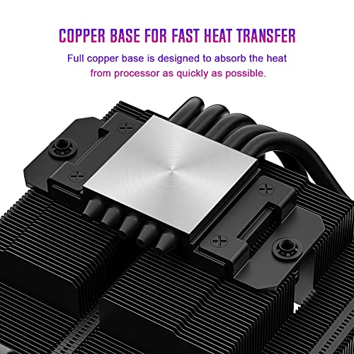 ID-COOLING IS-55 ARGB CPU Cooler Low Profile 57mm Height CPU - Scratch & Dent
