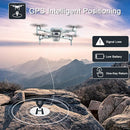 ScharkSpark GPS Drone Camera for Adults 4K Brushless Motor- Gray Like New