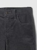 322604869 GAP KIDS GAP BOYS' ORIGINAL FIT CORD - SIZE: YOUTH 8 - CAST IRON - Brand New