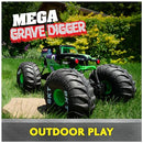 Monster Jam Official Mega Grave Digger All-Terrain Remote Control Monster Truck - Brand New