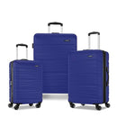 SAMSONITE EVOLVE SE HARDSIDE EXPANDABLE LUGGAGE SAPHIR BLUE 3PC SET - Like New