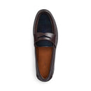 POLO RALPH LAUREN MEN'S PLAID PENNY LOAFERS DARK BROWN/BLACKWATCH SIZE 13 - Like New