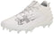 UNDER ARMOUR MEN'S BLUR SMOKE 2.0 MOLD, SIZE 8, WHITE/WHITE/METALIC SILVER - Like New