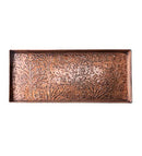 Wind & Weather 30" Long by 13" Wide by 2" Deep Dark Copper Metal Boot Tray - Brand New