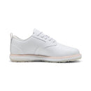 310718-02 PUMA AVANT 2 WOMEN WHITE/ISLAND PINK SIZE 5.5 - Like New
