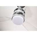 Home Accessories Murdo Sleek Modern 3-Blade LED Lighted Ceiling Fan - Chrome - Brand New