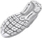 Under Armour Men's HOVR Infinite 4 Running Shoe 3024897 White/Halo Gray 8.5 - Brand New