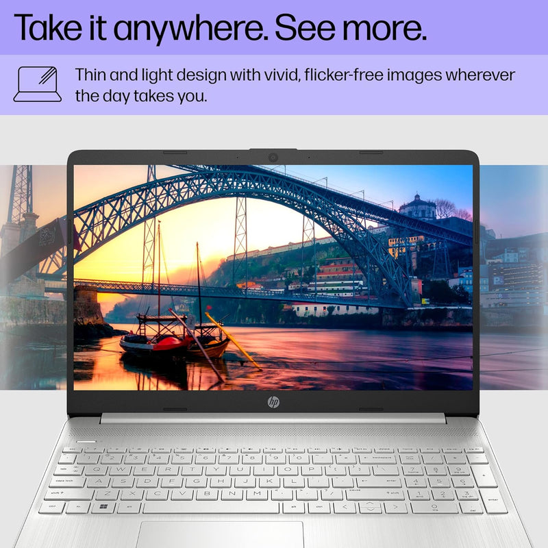 HP Laptop, 15.6" FHD i5-1235U 16GB 512GB SSD 15-dy5399nr - - Scratch & Dent