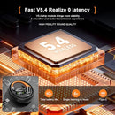 KEPPESRING UPGRADED AI LANGUAGE TRANSLATION EARBUDS US-113 - ORANGE/BLACK - Like New