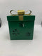 JOY TO THE WORLD CHRISTMAS GIFT BOX WITH LID - GREEN - Like New