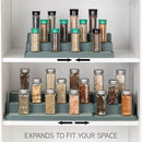 SIMPLEMADE 3-Tier Spice Rack Organizer Versatile Storage Shelf Expandable Sage - Like New