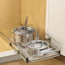 CUISINART 11" SLIDING CABINET ORGANIZER, CHROME FINISH CTG-00-11CO Like New